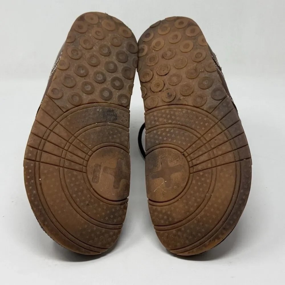Otz Troop Chukka Boots Mens 9 Brown Leather Minimalist Hipster Water Resistant